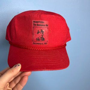 VINTAGE THE SUNDANCE KID 80s SNAP BACK HAT